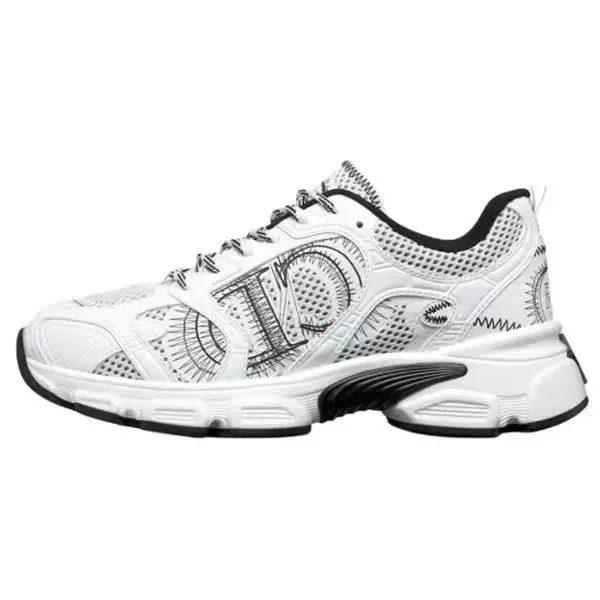 Dior B30 Grey Mesh Sneakers