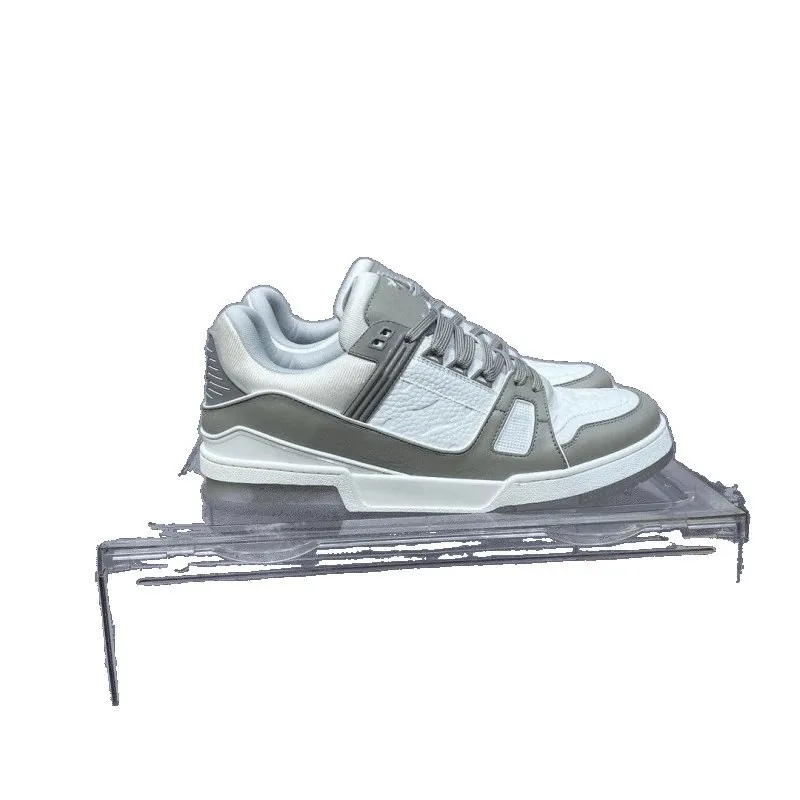 Louis Vuitton LV Trainer Denim Black Basketball Shoes — Photo 5