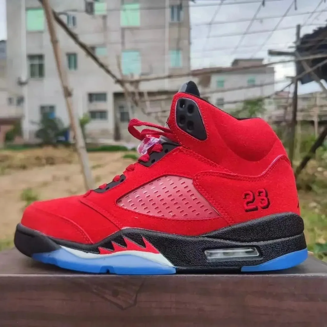 Jordan 5 Black Court Trainers — Photo 15