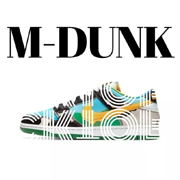 Nike Dunk Low Lace-Up Running Shoes — Photo 5