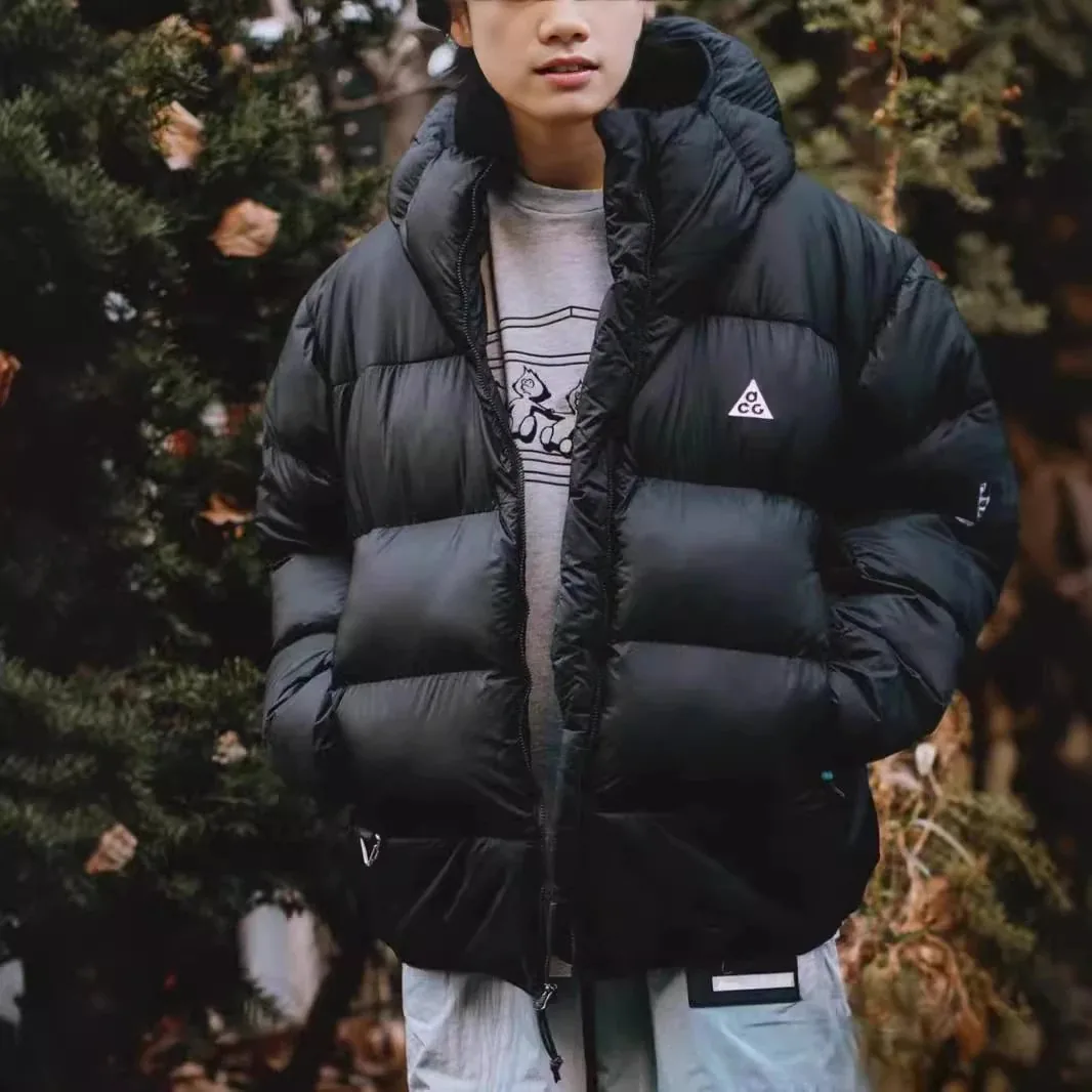 Embroidered Hooded Padded Jacket — Photo 2