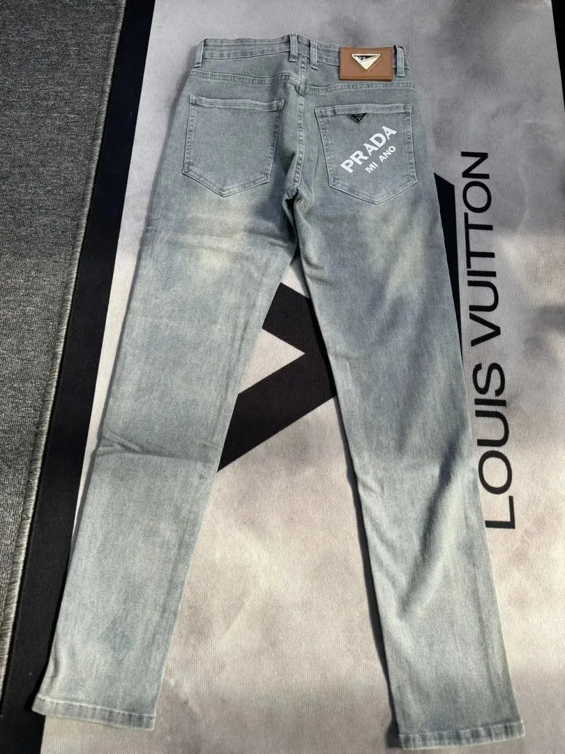 Prada White Straight Leg Jeans — QC