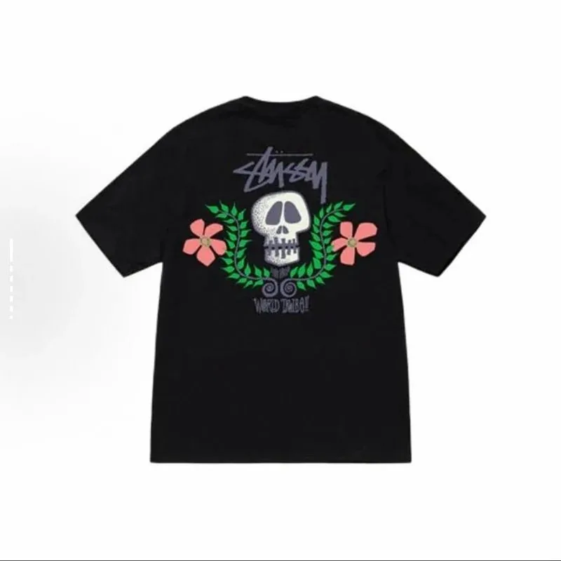 Stussy Black Short-Sleeve T-Shirt — photo 6