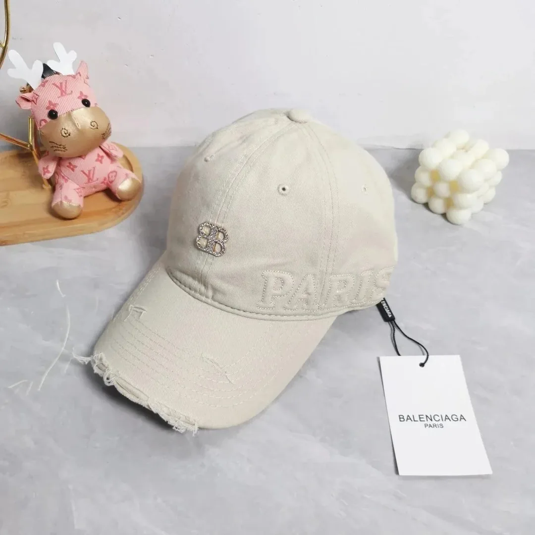 Balenciaga Allover Logo Baseball Cap — Photo 10