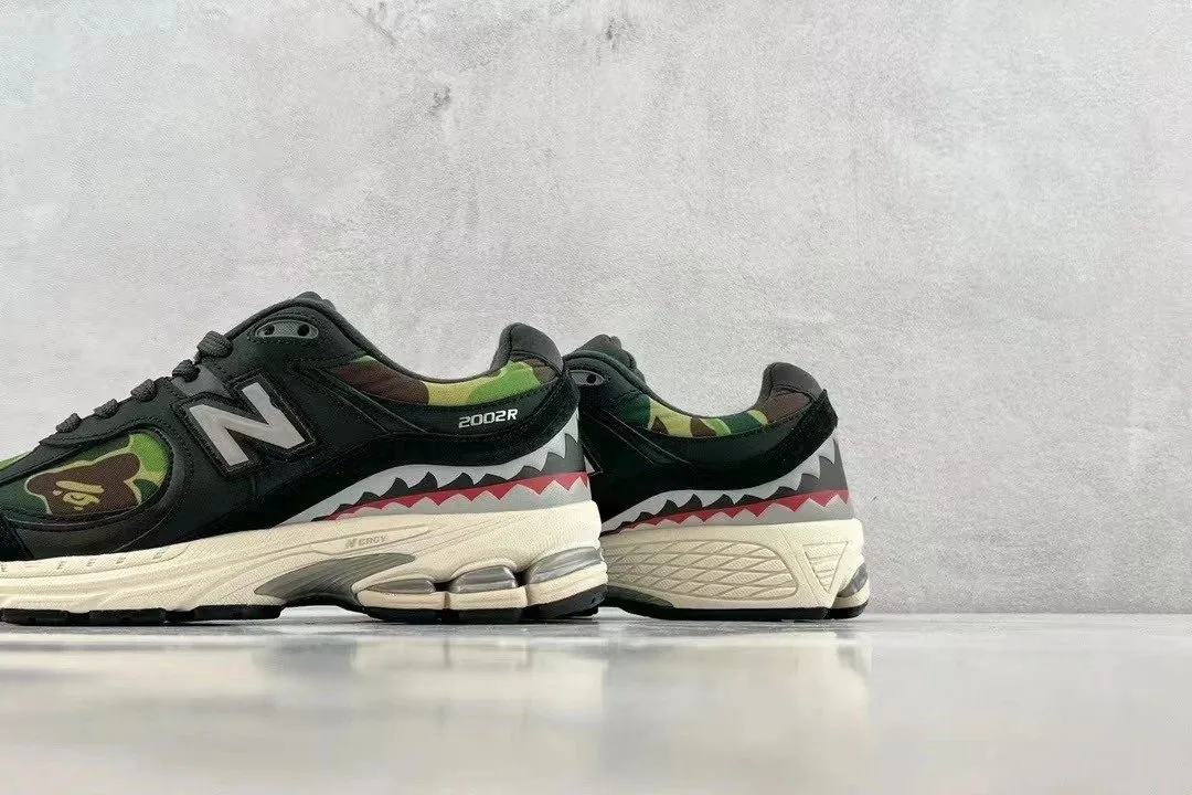 New Balance 2002R Bape Grey — QC