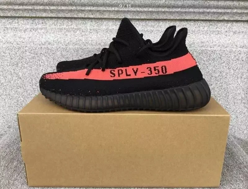 Adidas Yeezy 350 Grey Running Shoes — QC