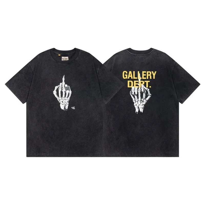 Gallery Dept Washed Skull Print T-Shirt — Photo 3