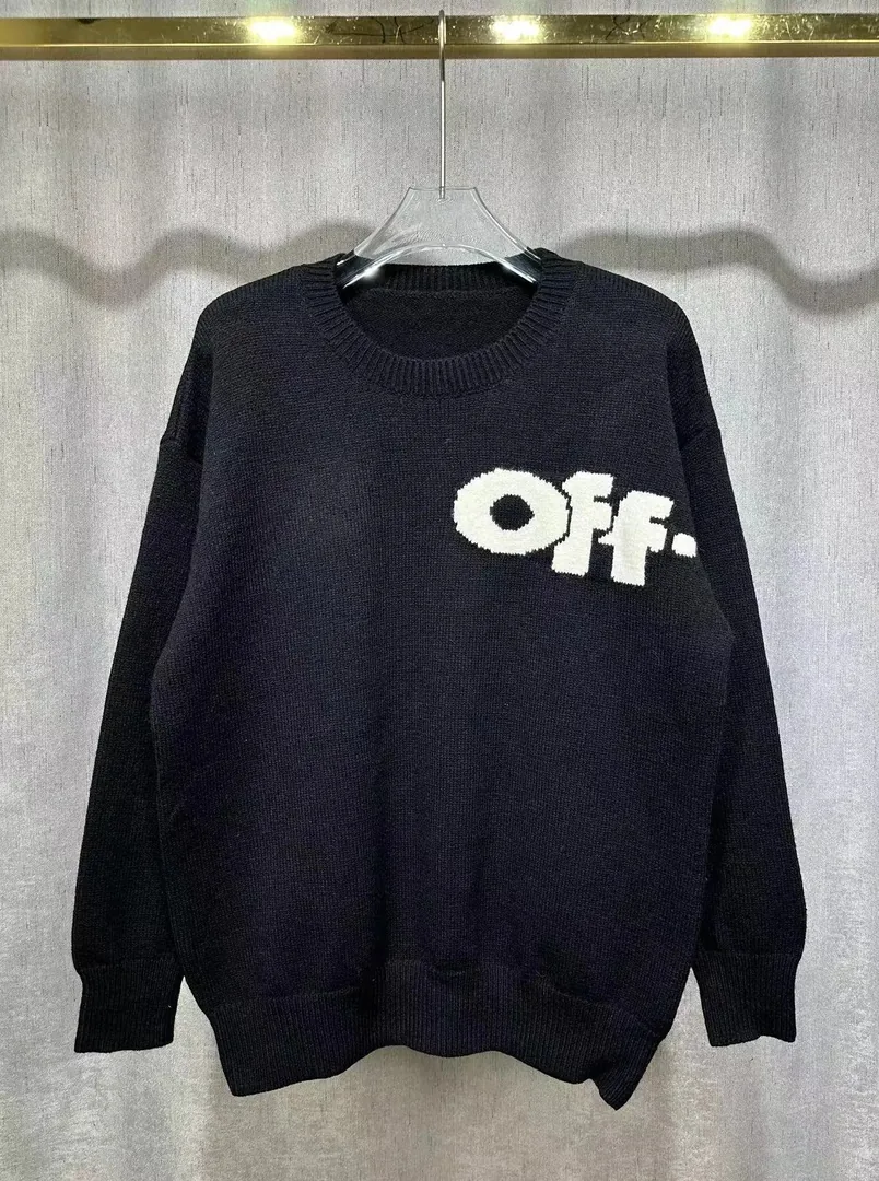 Letter Logo Crewneck Pullover Sweater — Zdjęcie 6