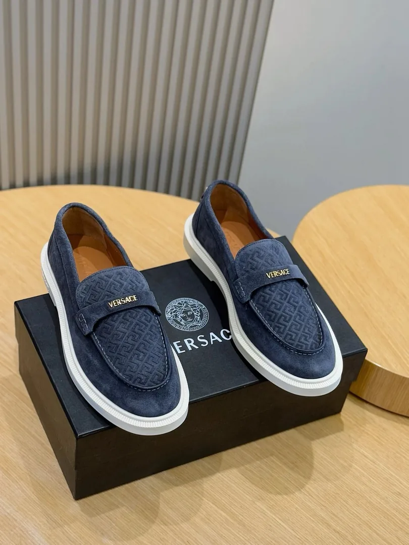 Versace Leather Loafers — photo 6