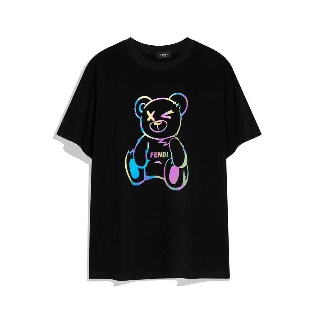 Fendi FF Monogram Print T-Shirt — Photo 4