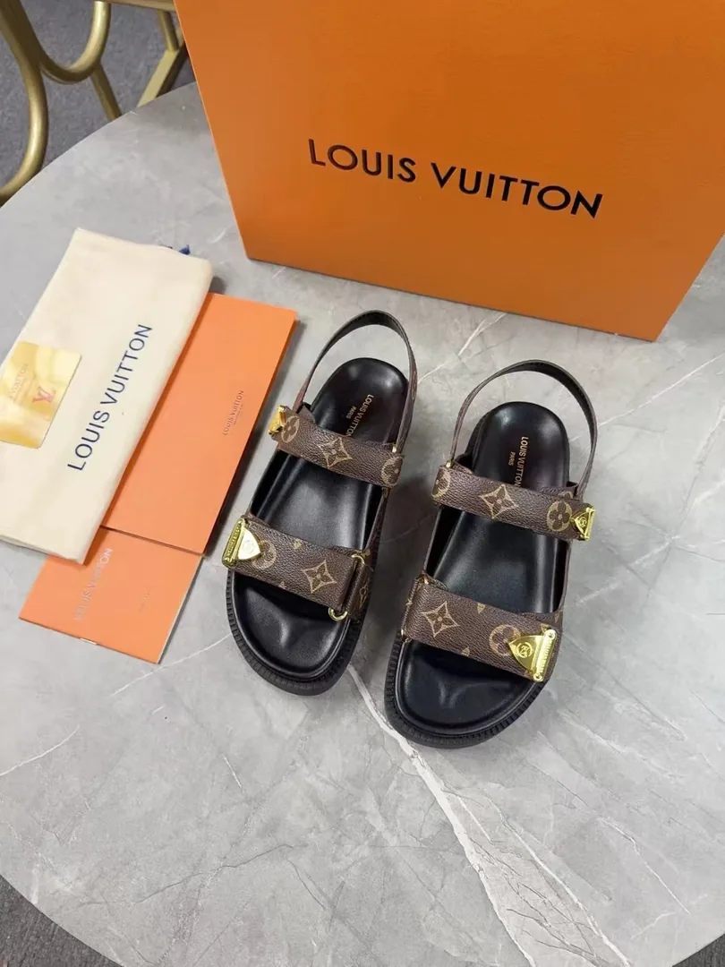 Leather Slides — photo 2