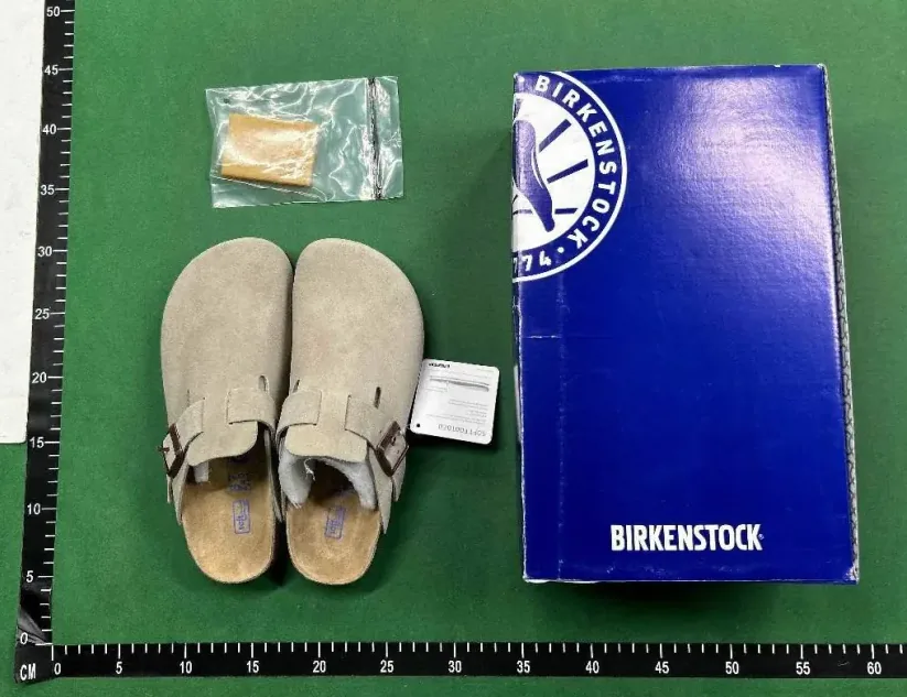 Boston Suede Leather Clog Slides — QC