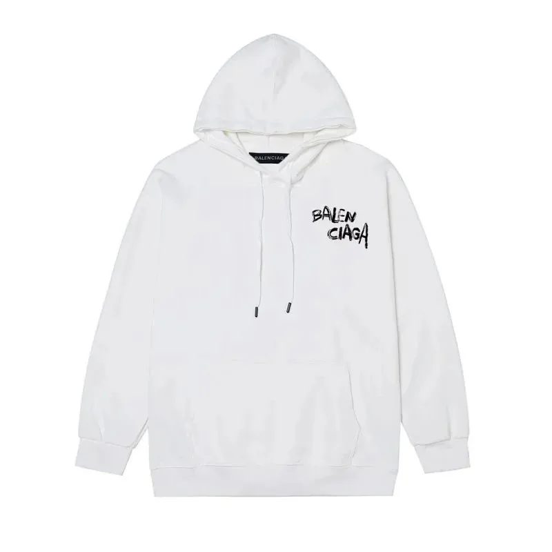 Balenciaga Laurel Logo Black Sweatshirt — Photo 11