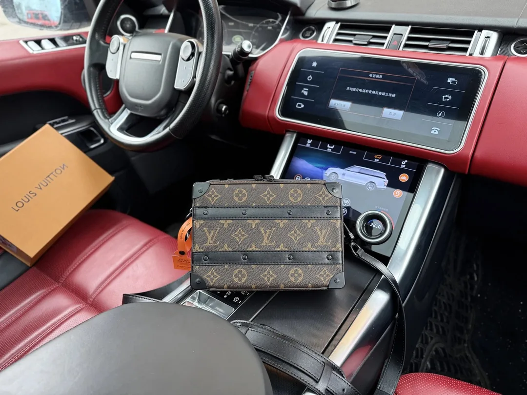 Louis Vuitton Trunk Leather Bag — Zdjęcie 10