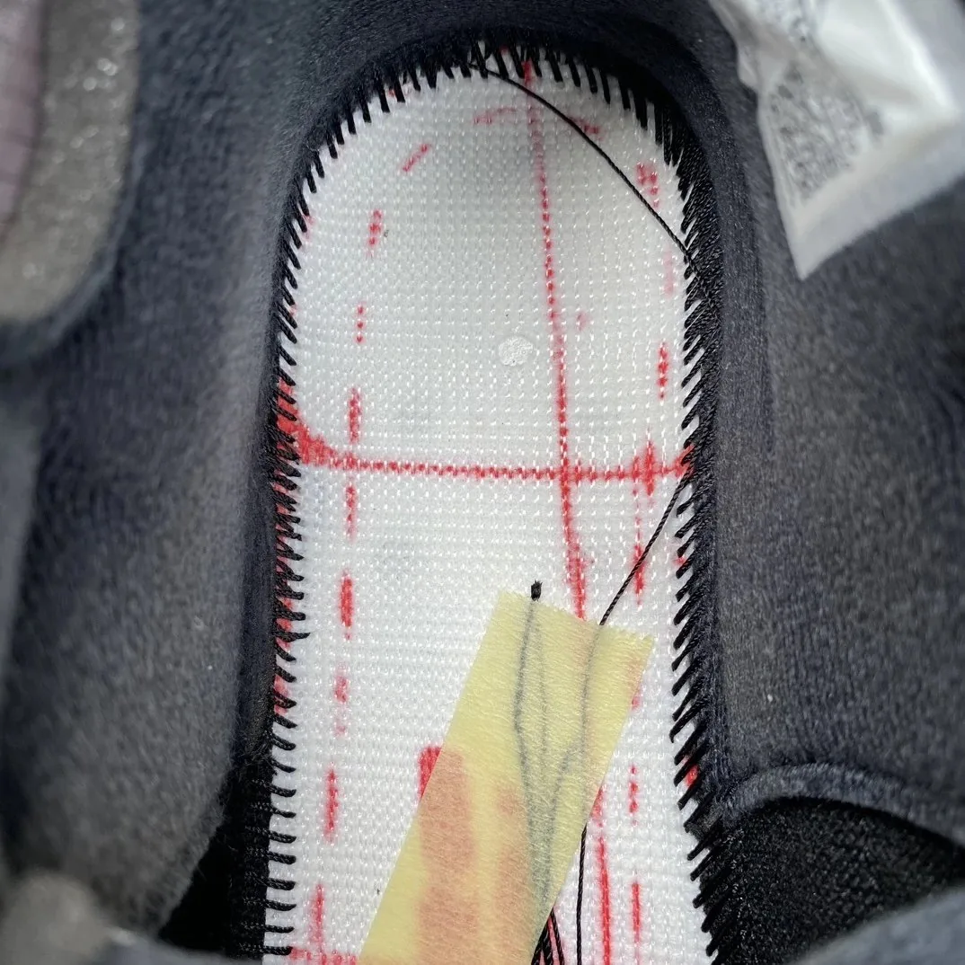 Air Jordan 5 Off-White Grey — photo 7