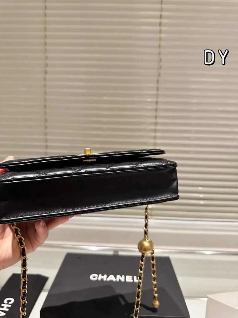 Chanel Lambskin Wallet On Chain — photo 11