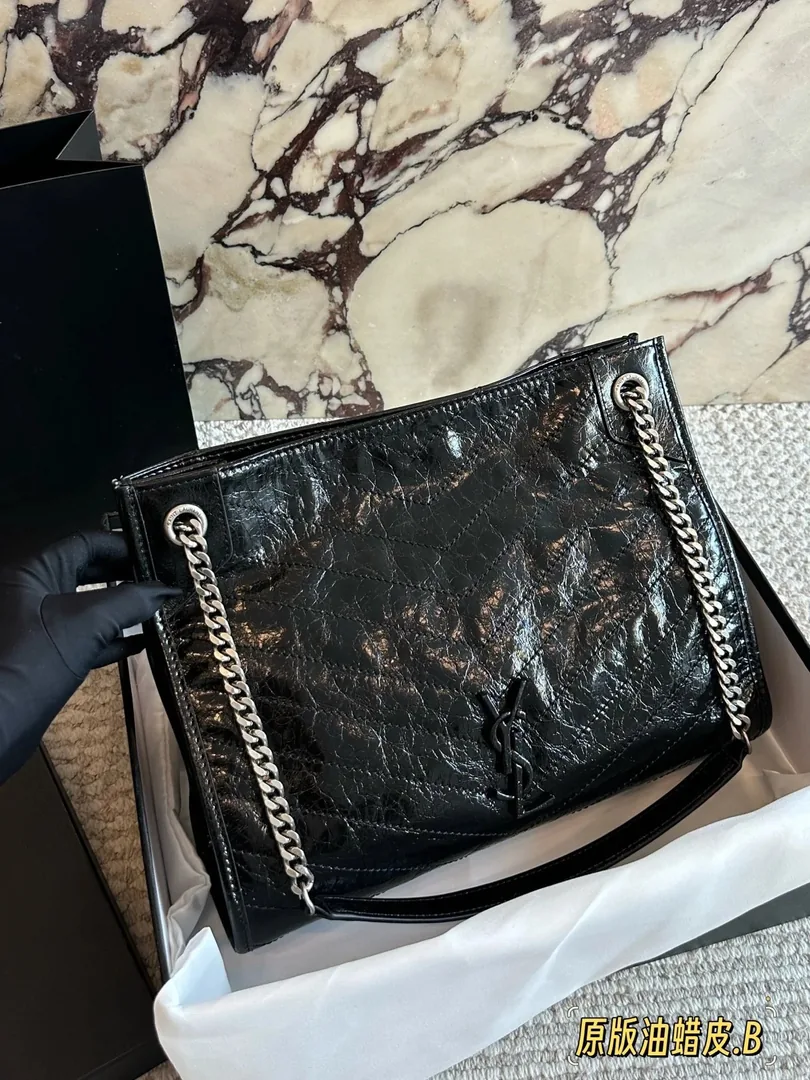 Saint Laurent Niki Shopping Tote Bag — QC