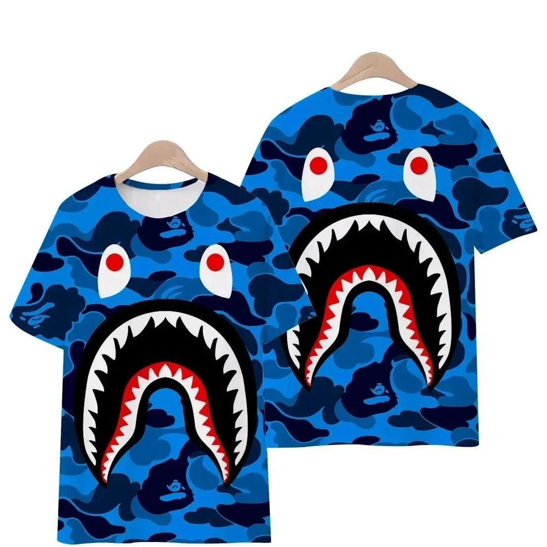 Bape Shark Tee And Shorts Set — Photo 2