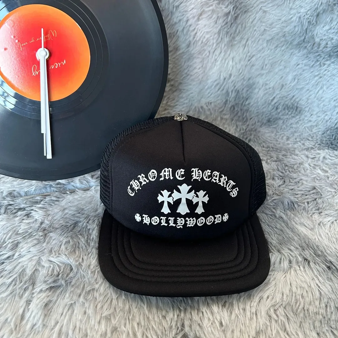 Embroidered Print Baseball Cap — Photo 7
