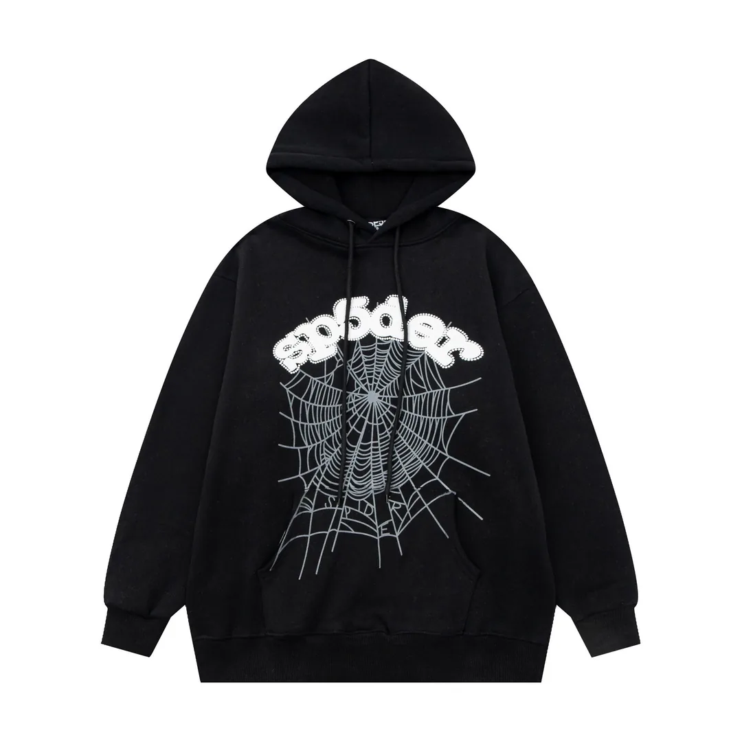 Sp5der Print Hoodie Set — Photo 15