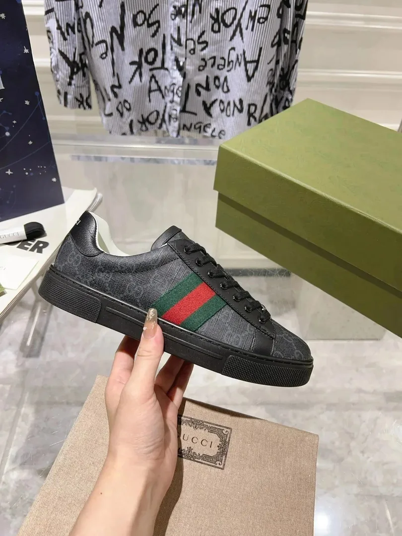 Gucci Ace Beige Retro Low-Tops — photo 5