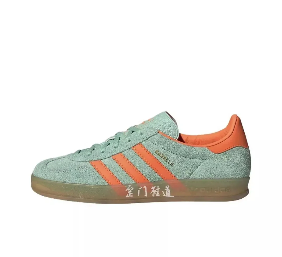 Adidas Gazelle Indoor Lace-Up Sneakers — QC