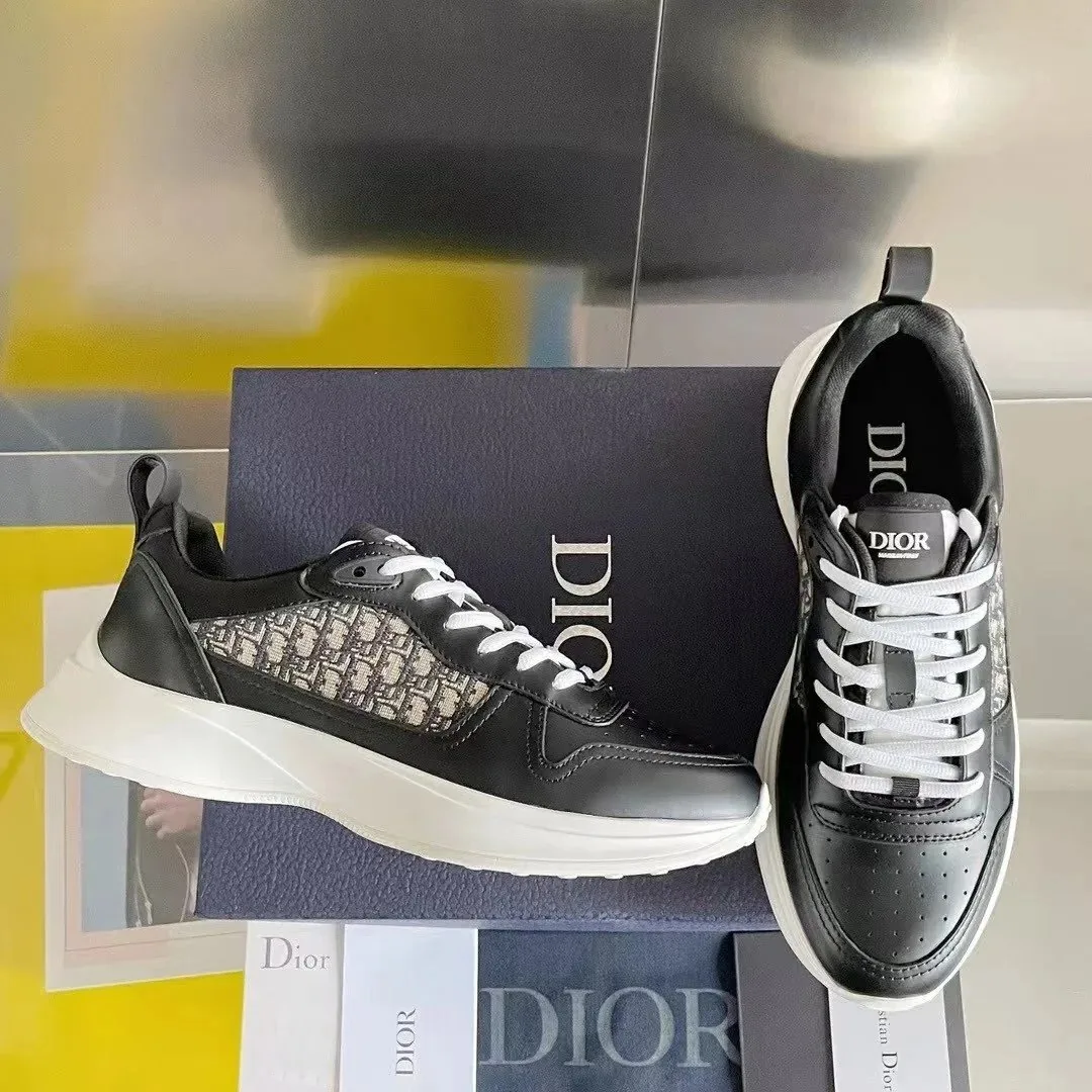Dior B27 Grey Running Shoes — Photo 4
