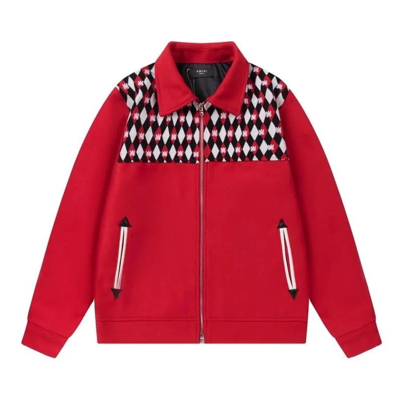 Amiri Brown Eagle Baseball Jacket — QC