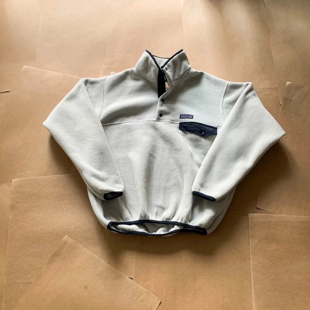 Patagonia Fleece Snap Pullover Jacket — QC