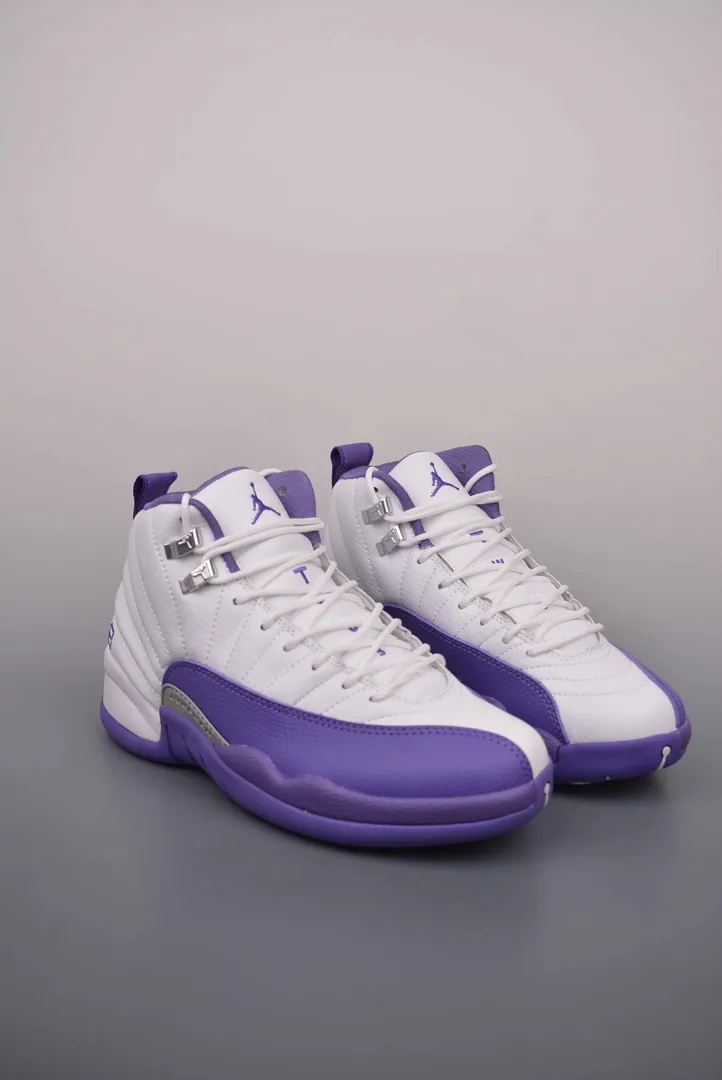 Pink White Air Jordan 12 — QC