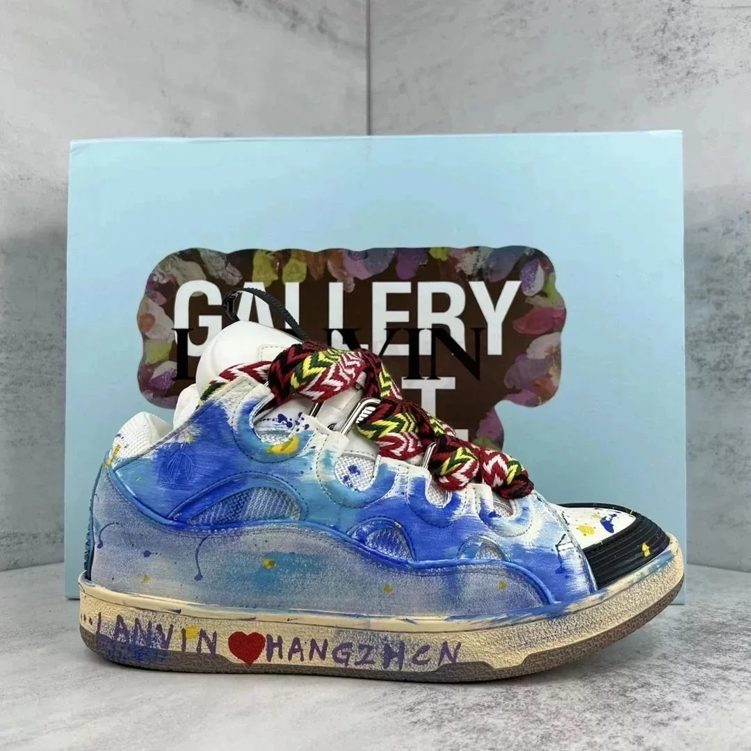 Lanvin Curb Bread Sneakers — QC