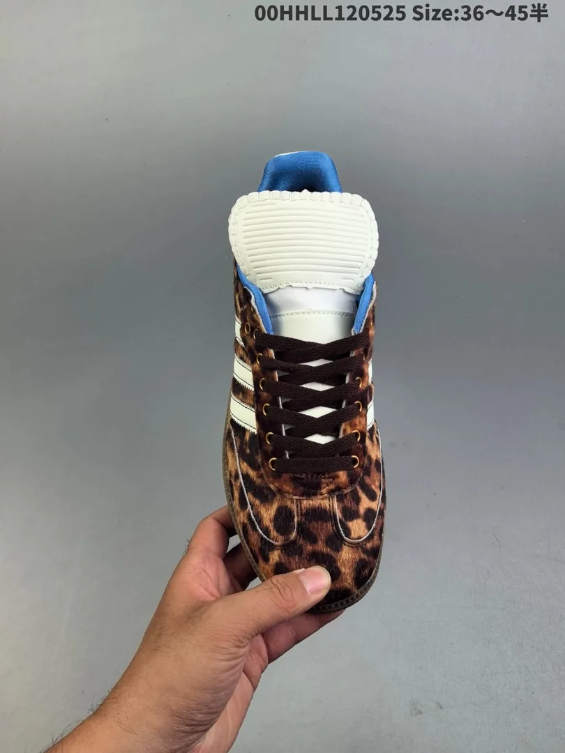Wales Bonner Adidas Samba Leopard — Photo 3