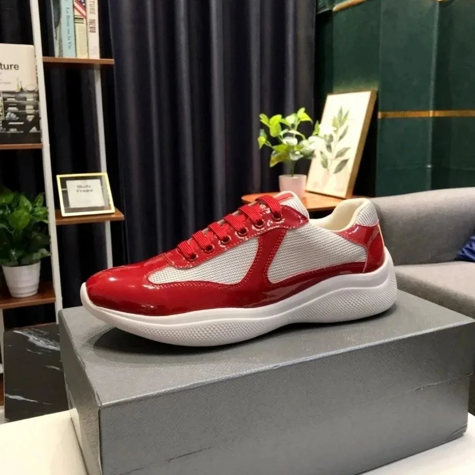Prada America's Cup Blue Low-Top Flats — Photo 6