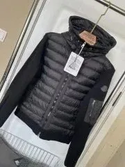 Knit Panel Padded Jacket — QC