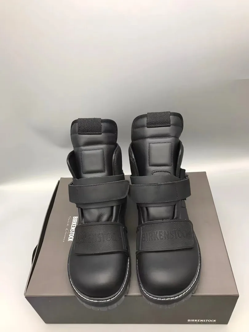 Rick Owens Cream RO BR High-Top Sneakers — Photo 15