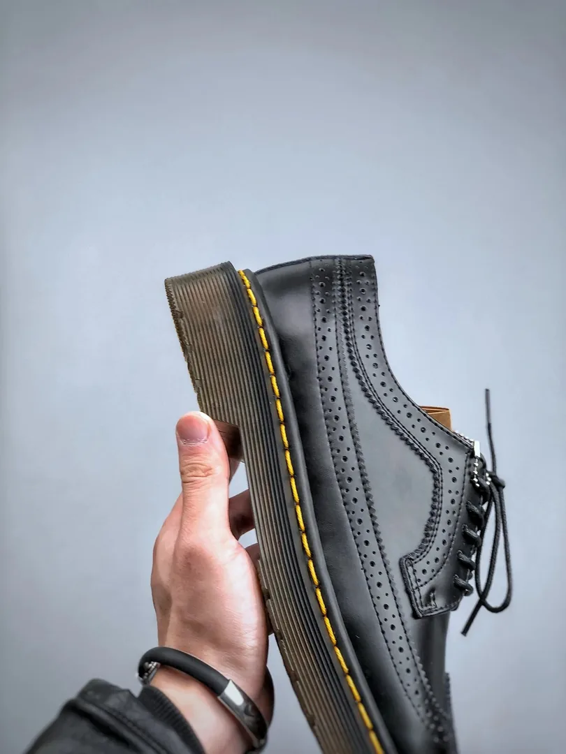 Dr. Martens Dr. Dr. Brogue Leather Shoes — Photo 7