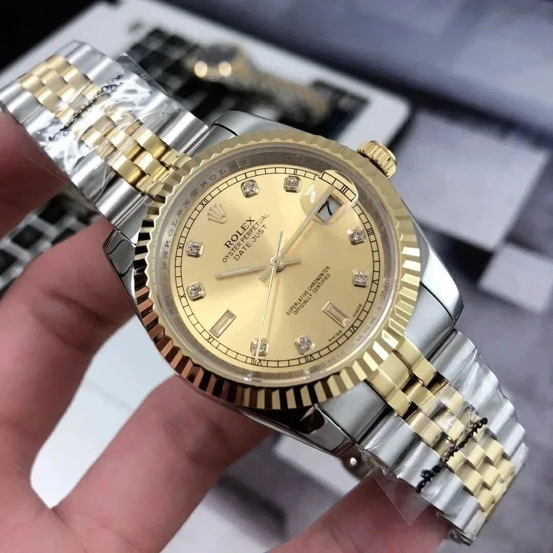 Rolex Oyster Perpetual Datejust Two-Tone Watch