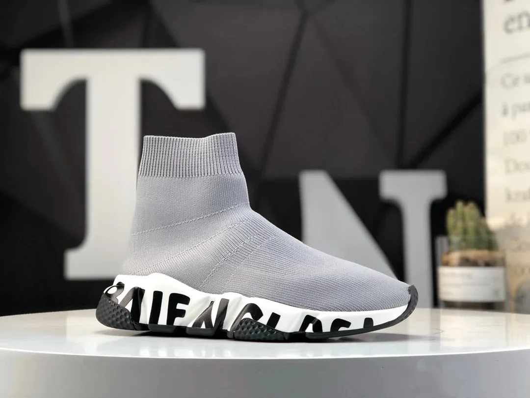 Balenciaga Speed Trainer Runner Black Sock Shoes — photo 9