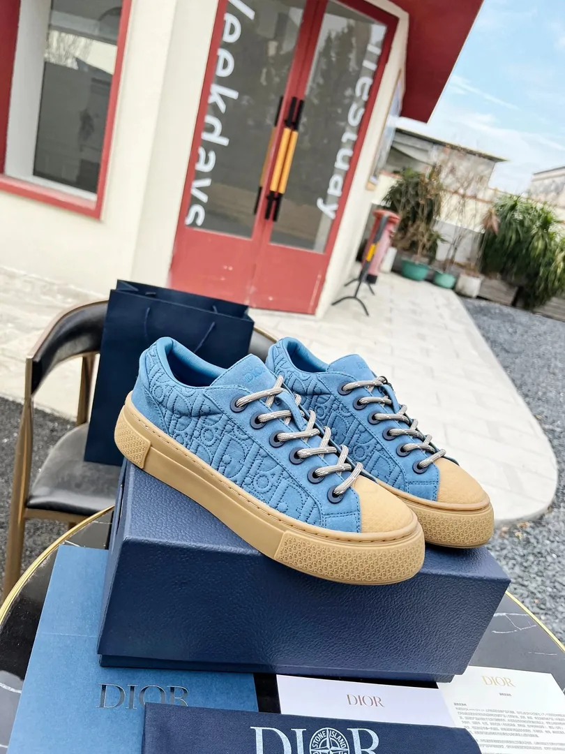 Dior B23 White Low-Top Tennis Sneakers — photo 8