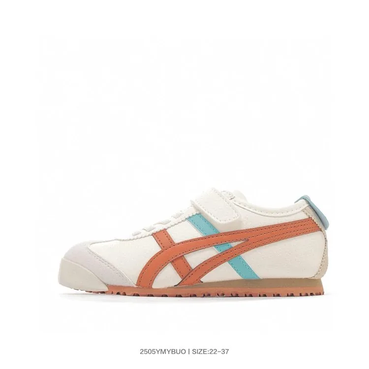 Onitsuka Tiger Mexico 66 Grey Kids Low-Top Runners — photo 9