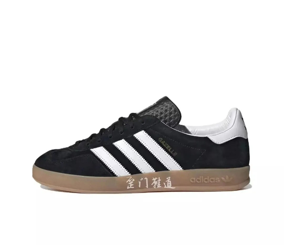 Adidas Gazelle Indoor Lace-Up Sneakers — QC