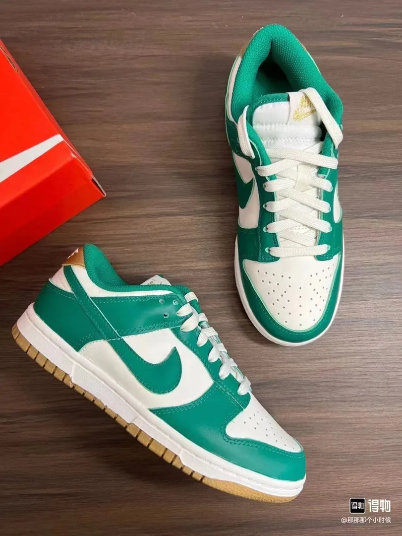 Nike Dunk Low Green Sneakers — photo 8