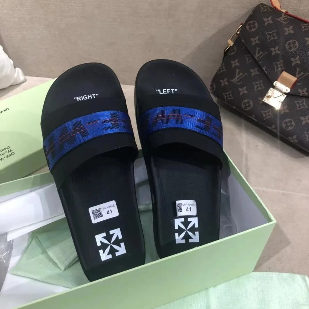 Off-White Industrial Slides — QC