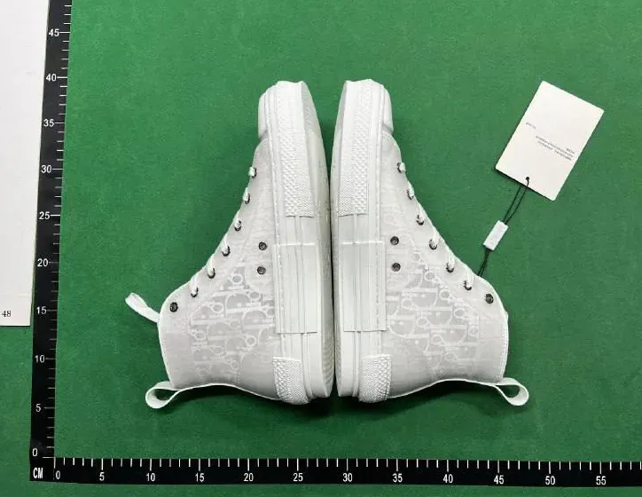 Dior B23 White B-23 Low-Top Sneakers — QC