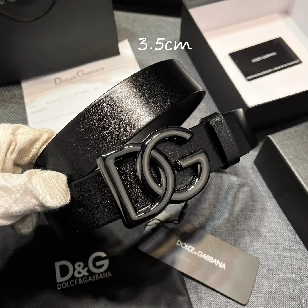 Dolce & Gabbana Saddle Leather Belt 3.5cm — photo 2