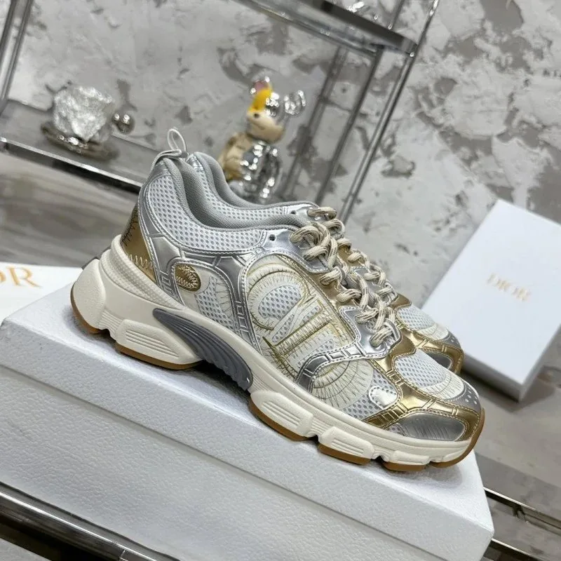 Dior Chrono White Sneakers — QC