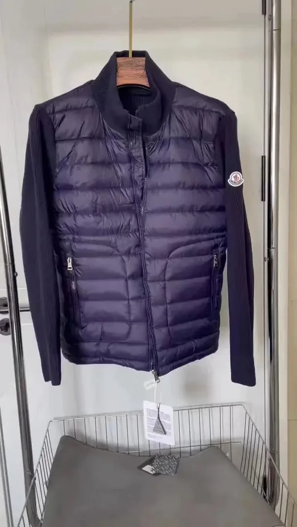 Knit Panel Padded Jacket — QC