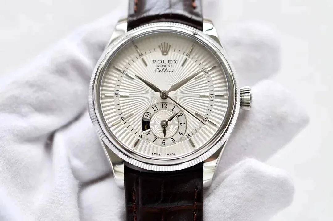 Rolex Cellini Leather Strap Watch — photo 8