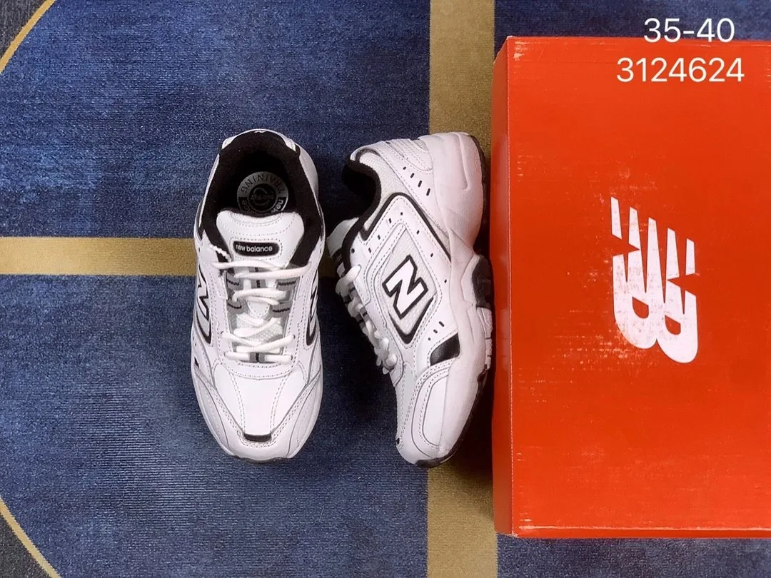 New Balance White Bow WX452 Sneakers — Photo 5