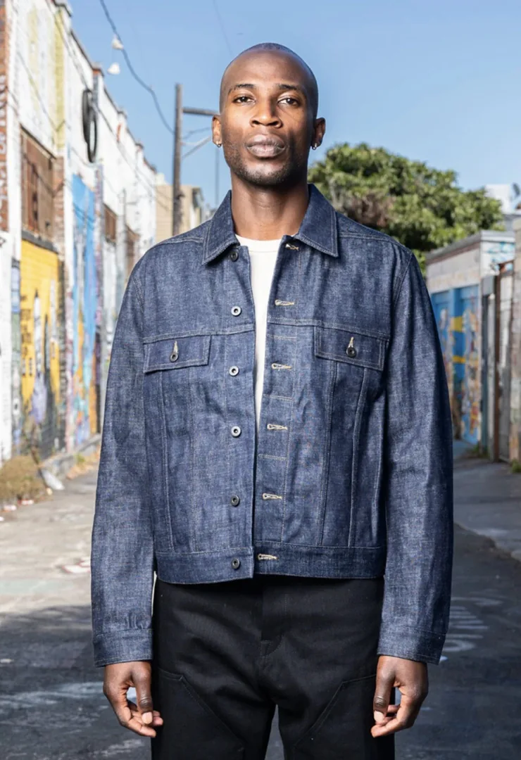 Rick Owens Blue Porterville Denim Jacket — Photo 2
